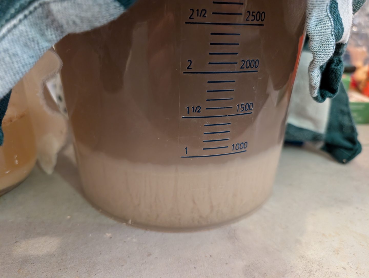 Infusion de son : les couches se séparent
